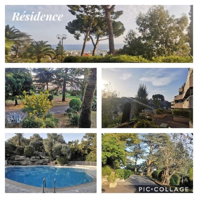 Appartement Nice Centre Vue Mer Avec Piscine Pour Famille, Couple D'Amis Pas De Groupes De Jeunes Autorises Luaran gambar