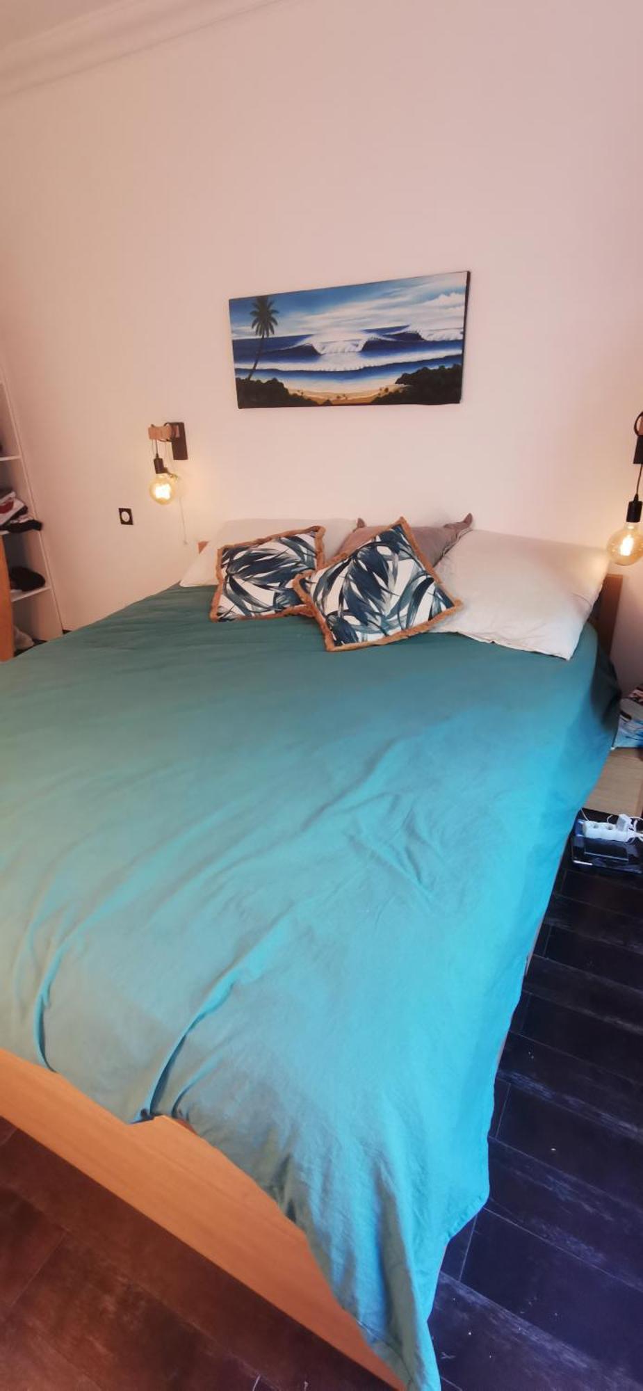 Appartement Nice Centre Vue Mer Avec Piscine Pour Famille, Couple D'Amis Pas De Groupes De Jeunes Autorises Bilik gambar